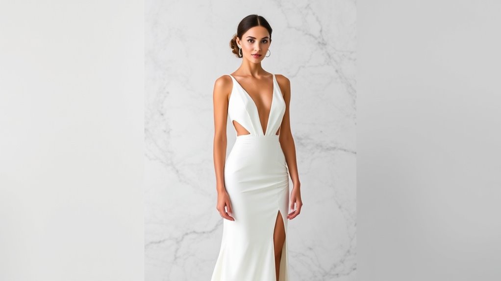 modern sculptural bridal silhouettes