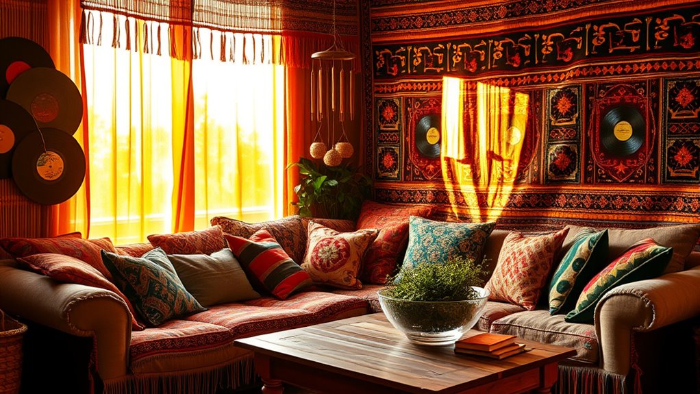 music inspired eclectic boho style