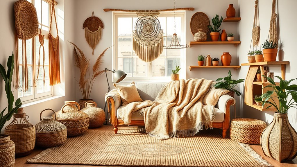 natural eco friendly earthy decor