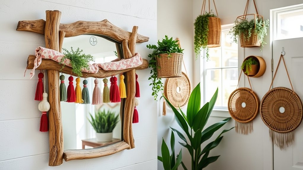 natural personalized boho decor