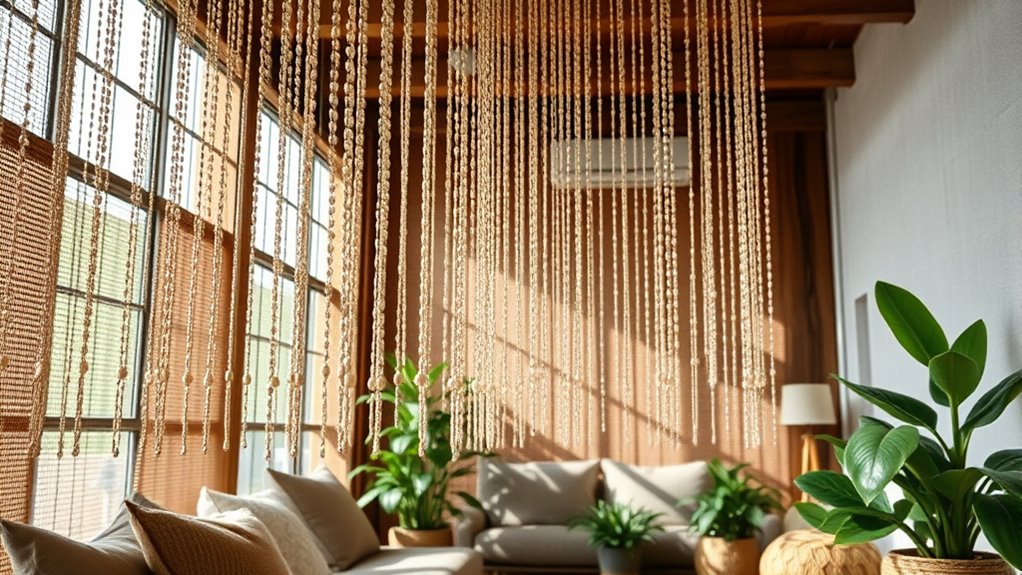 natural textured botanical accents