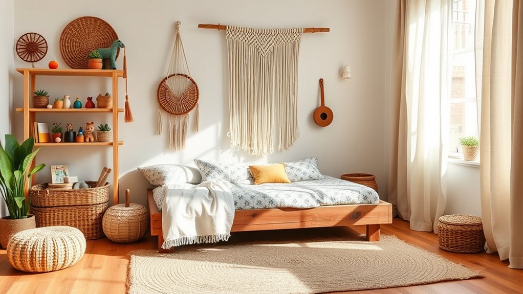 natural textures and sustainable materials