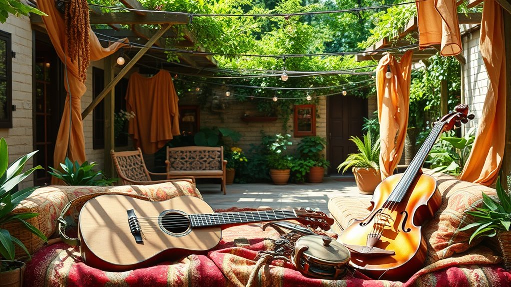 nostalgic eco conscious musical expression