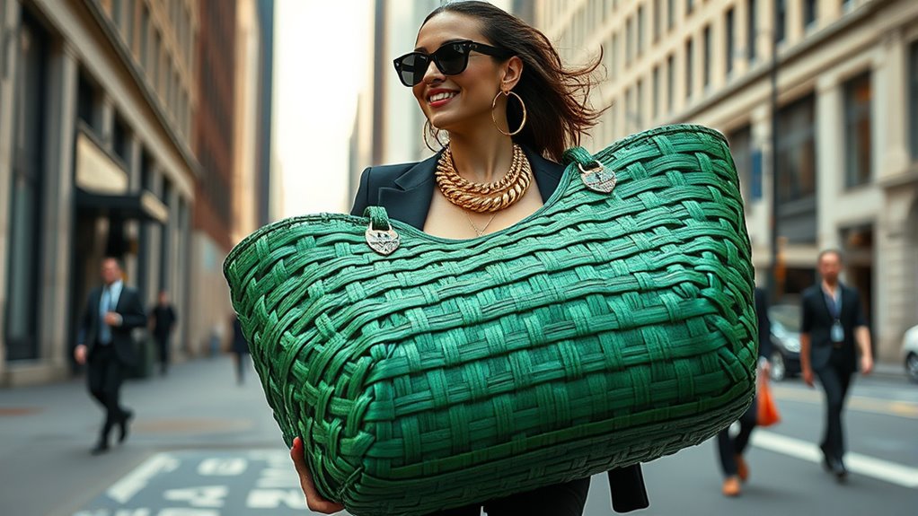 oversized eco friendly luxury bags