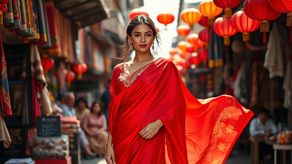 red symbolizes passion and prosperity