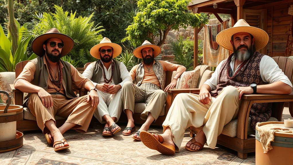 relaxed eclectic boho fashion