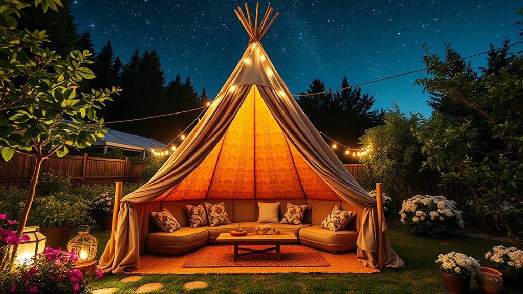safe and organized outdoor space