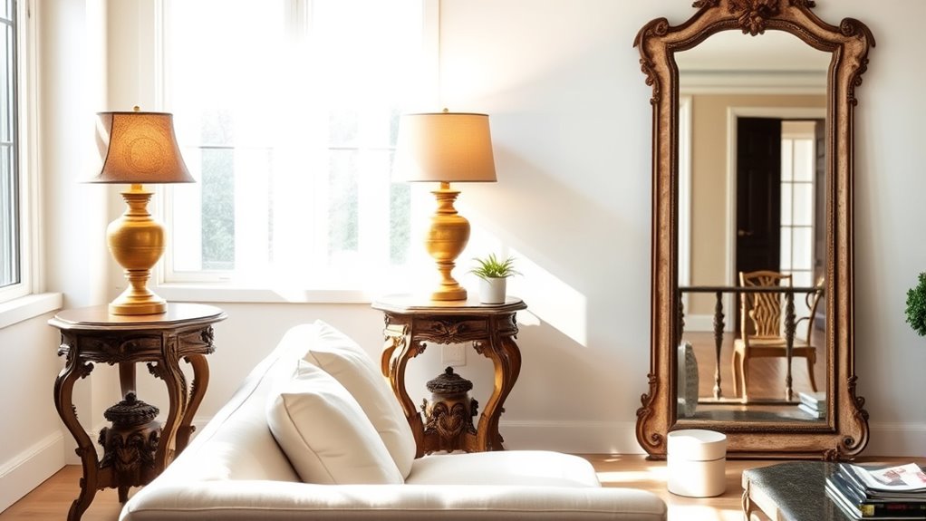 selecting vintage decor elements