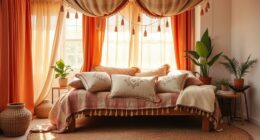 serene bohemian bedroom decor