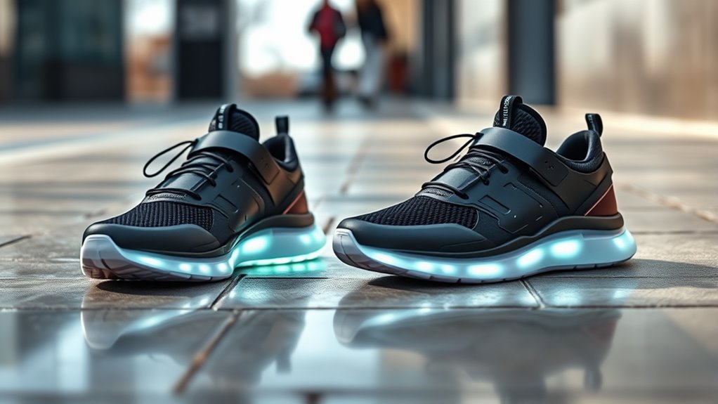 smart adaptive supportive footwear