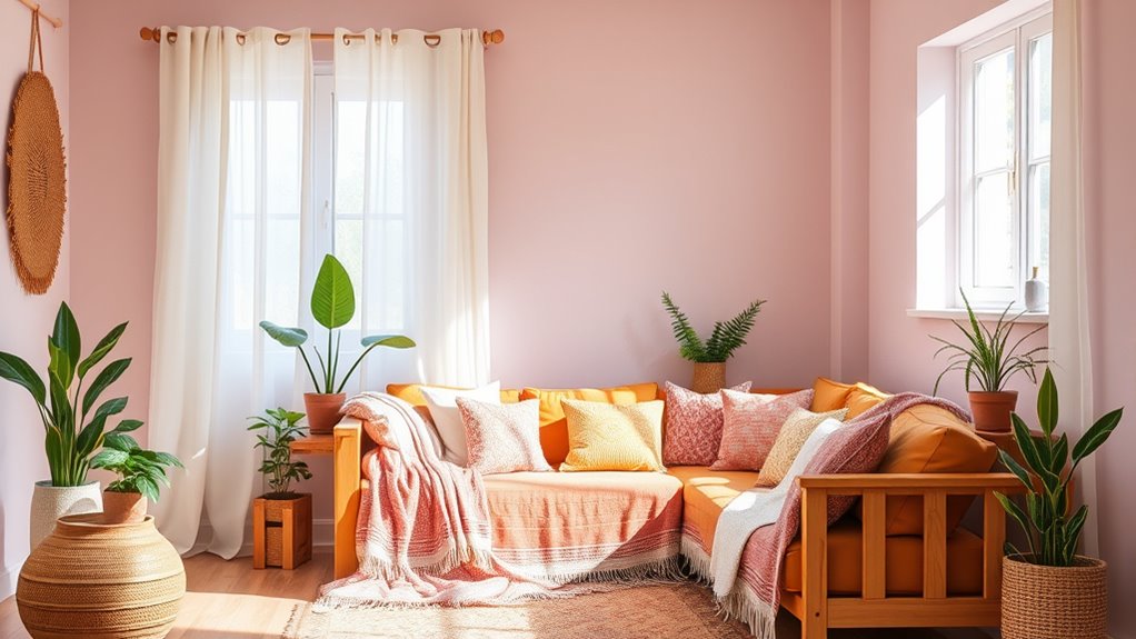 soft pastels brighten spaces