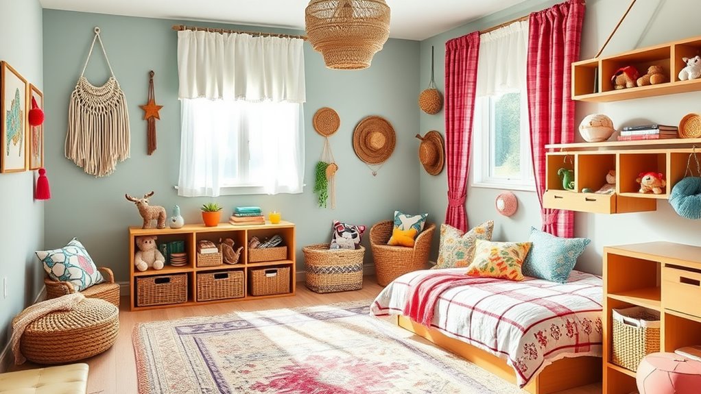 stylish functional kid storage