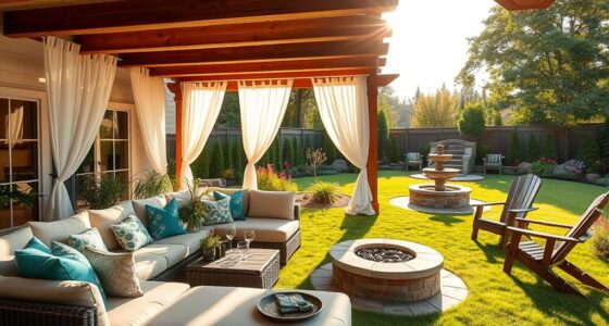 stylish outdoor living spaces