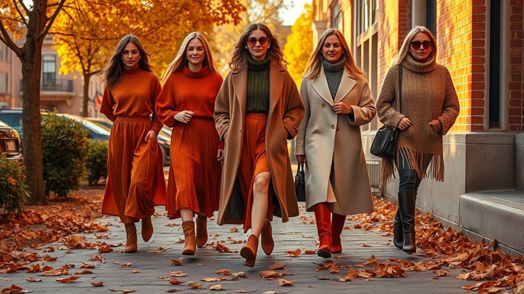 sustainable earth tone fashion