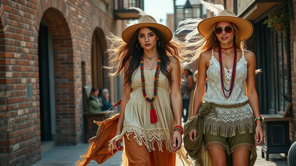 sustainable vintage boho style