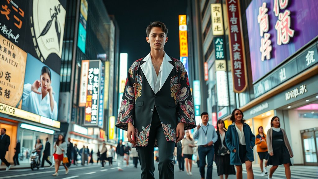 tradition meets futuristic fashion
