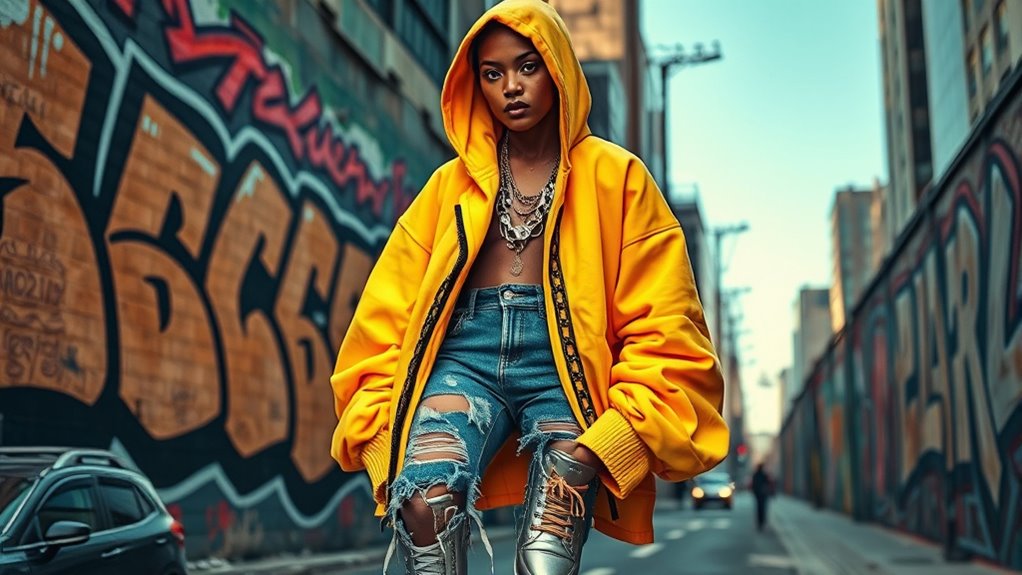 urban inspired bold rebellious styles