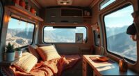 van conversion boho home