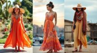 versatile maxi dress styling