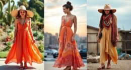 versatile maxi dress styling