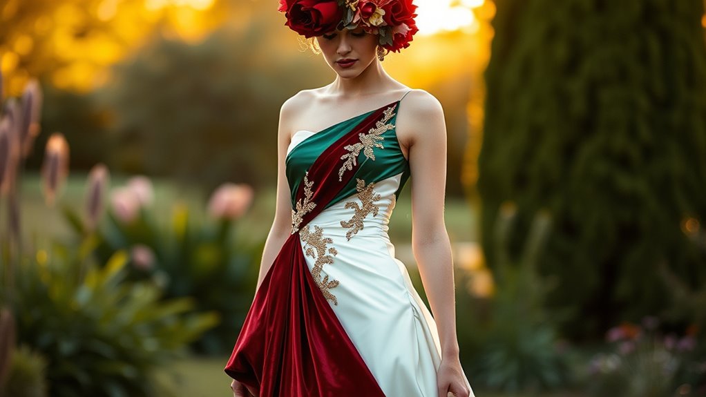 vibrant fabrics and colors