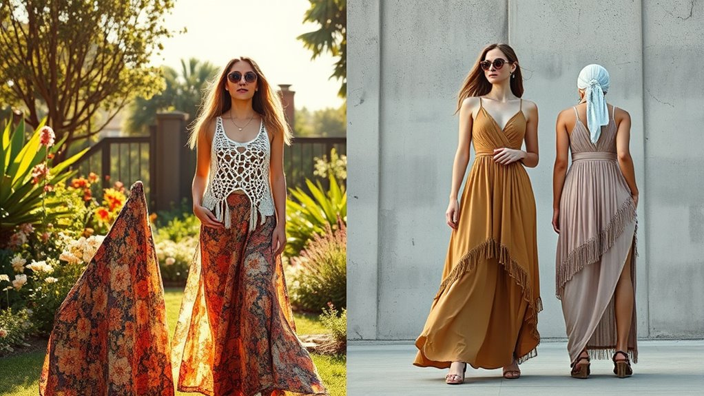 vintage boho modern fusion