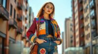 vintage fashion upcycled