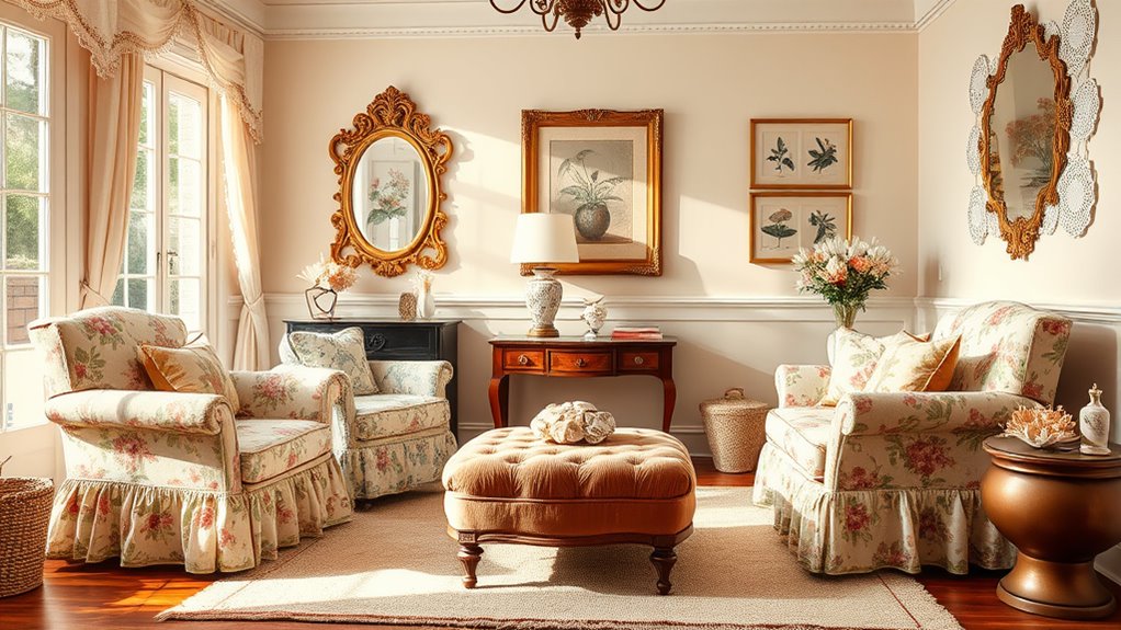 vintage inspired cozy elegance