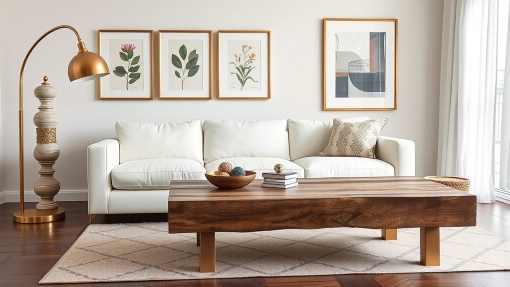 vintage modern decor harmony