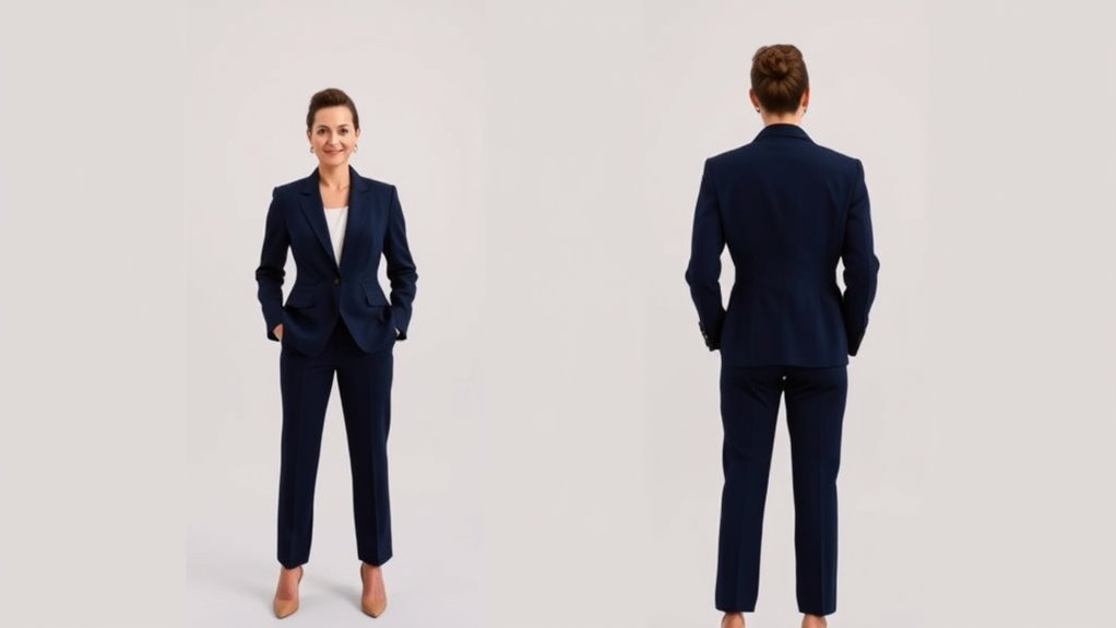 wear fitted tailored clothing