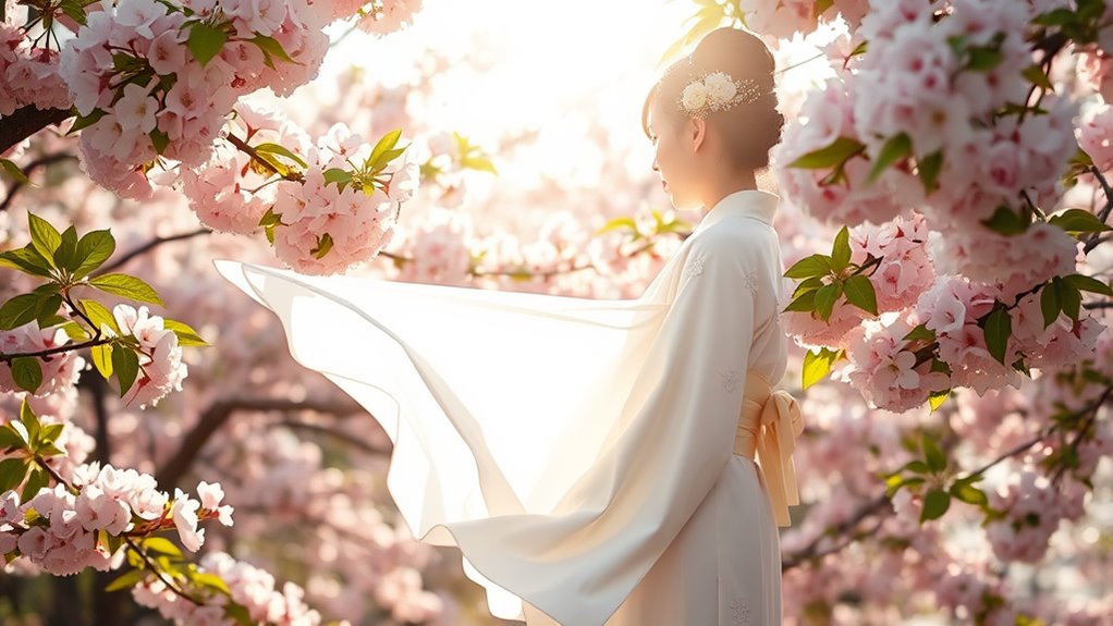 white symbolizes purity and spirituality