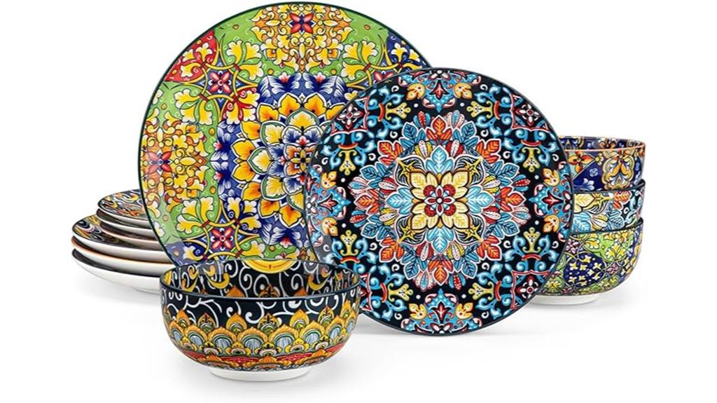 12 piece dinnerware set