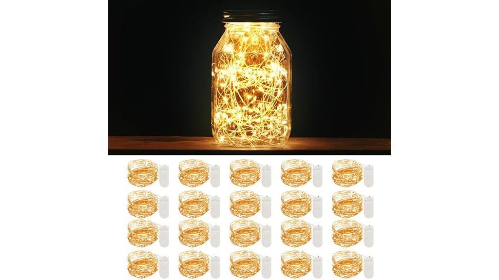 20 pack battery fairy lights