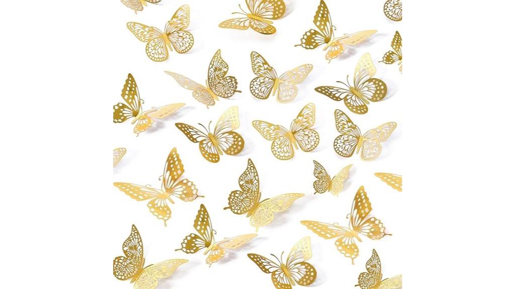 3d butterfly wall decor