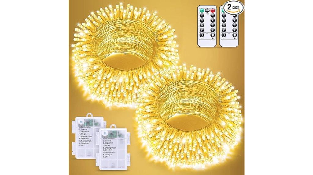 66ft battery string lights