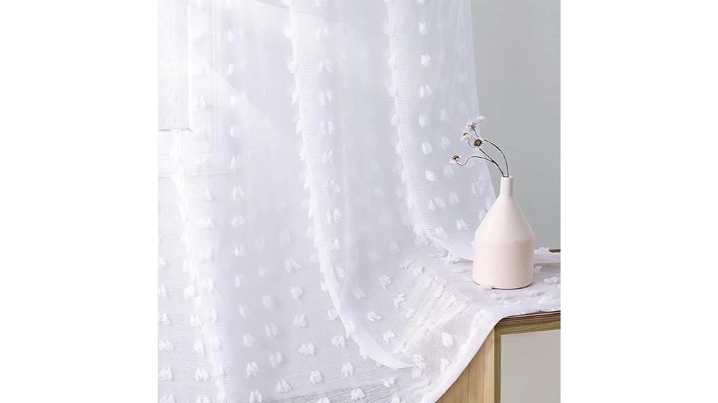 84 inch sheer curtain panels