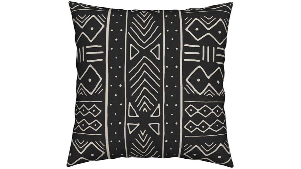 african mudcloth pillow set