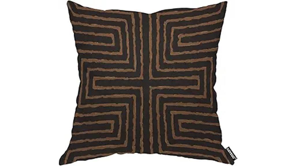 african tribal pillow cover