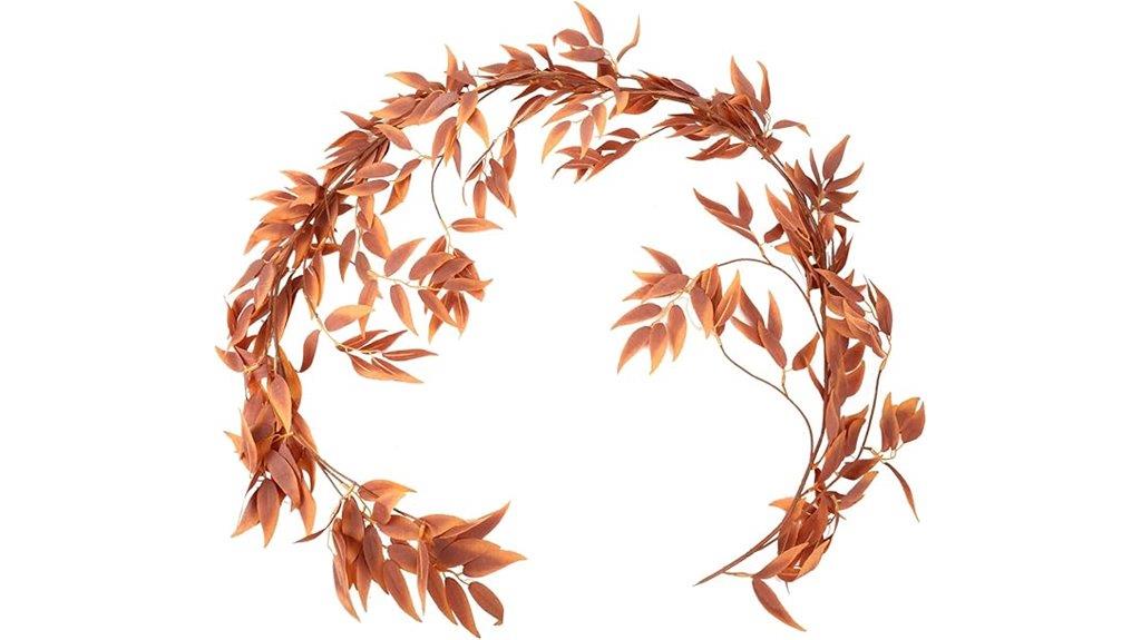 autumn leaf garland decorations