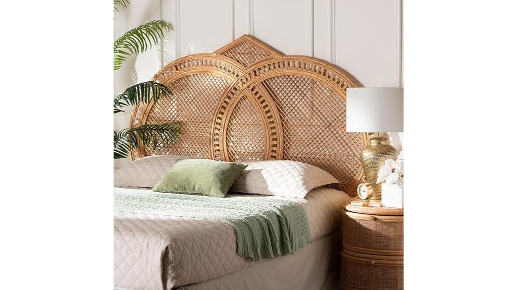 bali pari rattan headboard