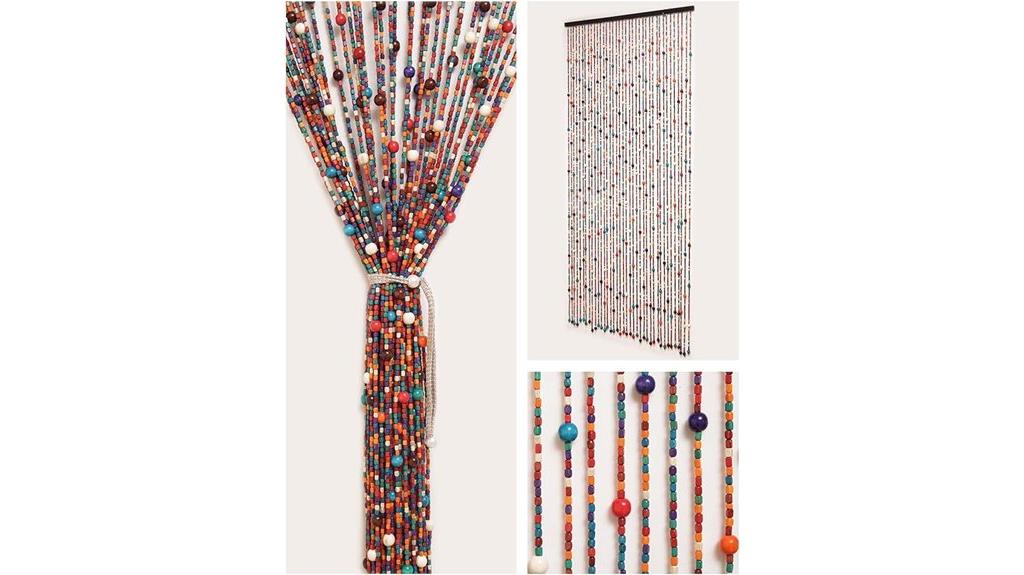 bamboo doorway curtains