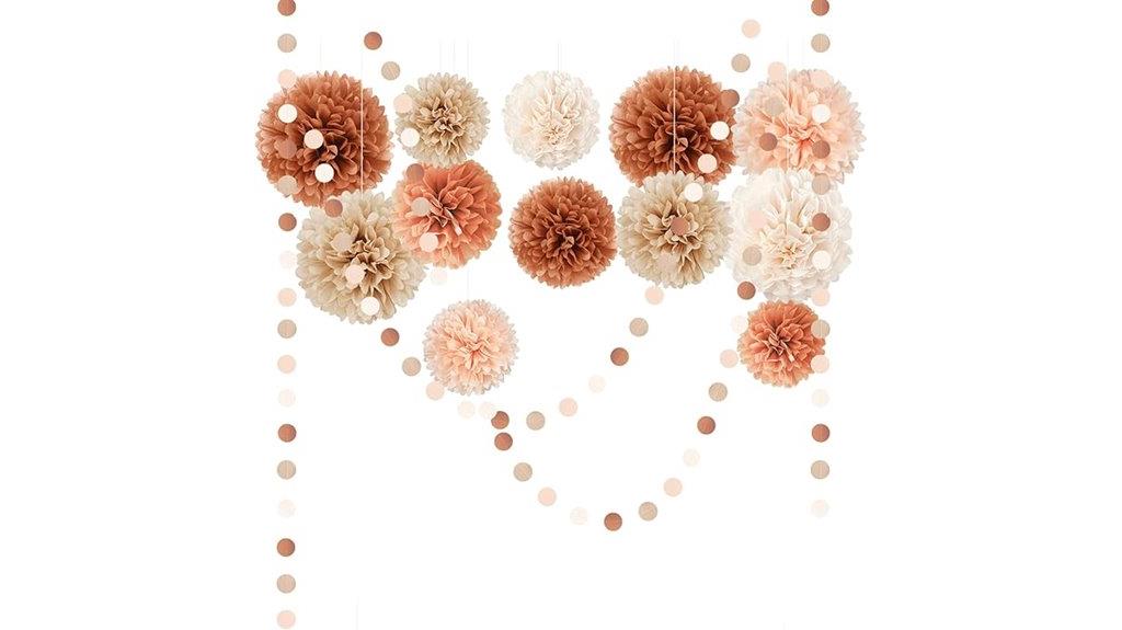 boho baby shower decor