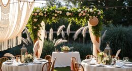 boho bridal shower decor