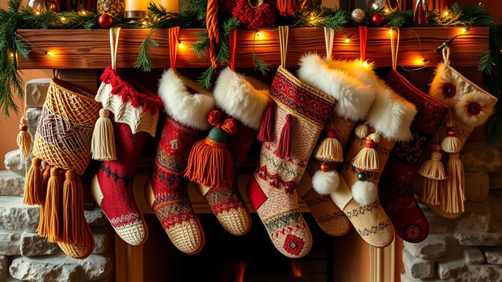 boho christmas stockings list