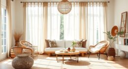 boho curtain panel ideas