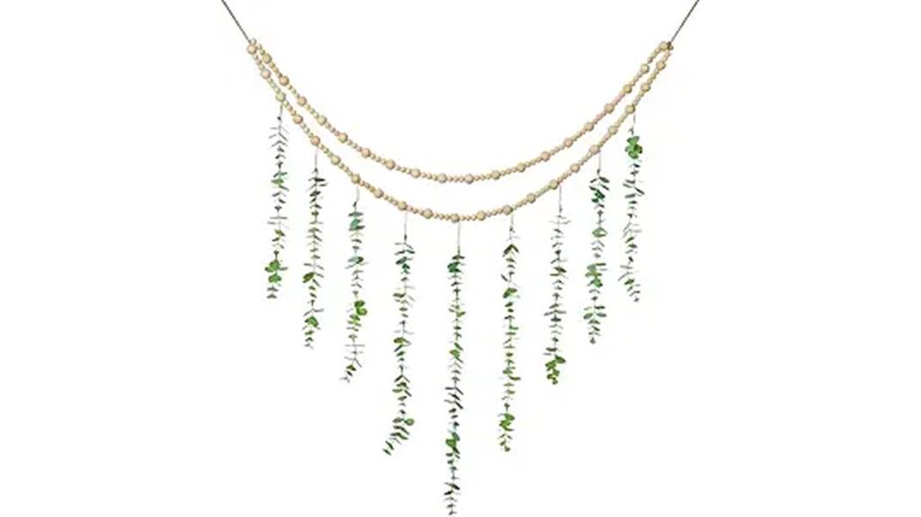boho eucalyptus wall art