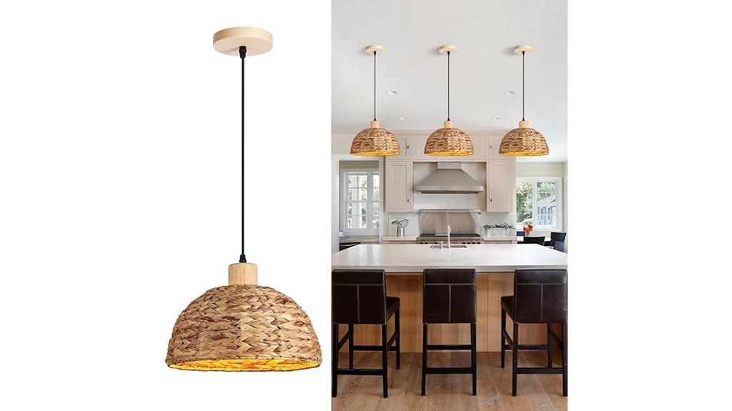 boho kitchen island light