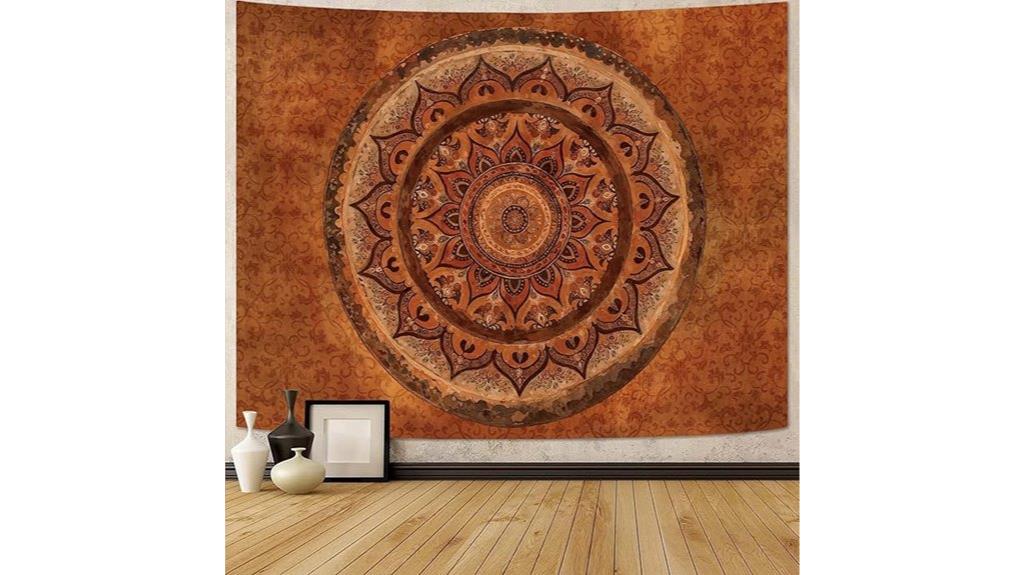 boho mandala tapestry decor