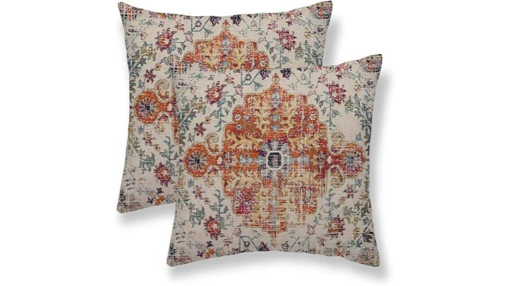 boho pillow covers set