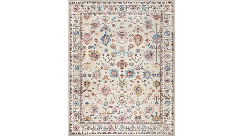 boho rug 8x10 non slip